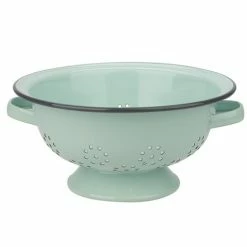 Falcon - Enamel Colander Pastel Blue