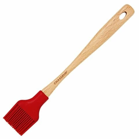 Chasseur - Silicone Tools Basting Brush Red 1 Chasseur - Silicone Tools Basting Brush Red