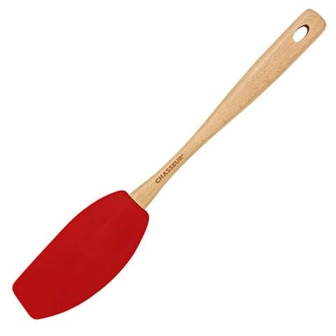 Chasseur - Silicone Tools Curved Spatula Red