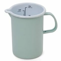 Falcon - Enamel Measuring Jug Pastel Blue 1L