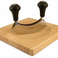 Davis & Waddell - Mezzaluna & Chopping Board Set