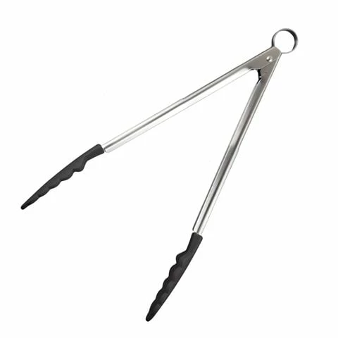Cuisipro - Tong Silicone Black 30cm 1 Cuisipro - Tong Silicone Black 30cm
