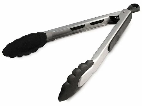 OXO - Good Grips Locking Tongs With Nylon Heads 22.5cm